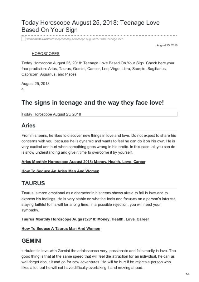 teen horoscopes com Teen horoscopes com